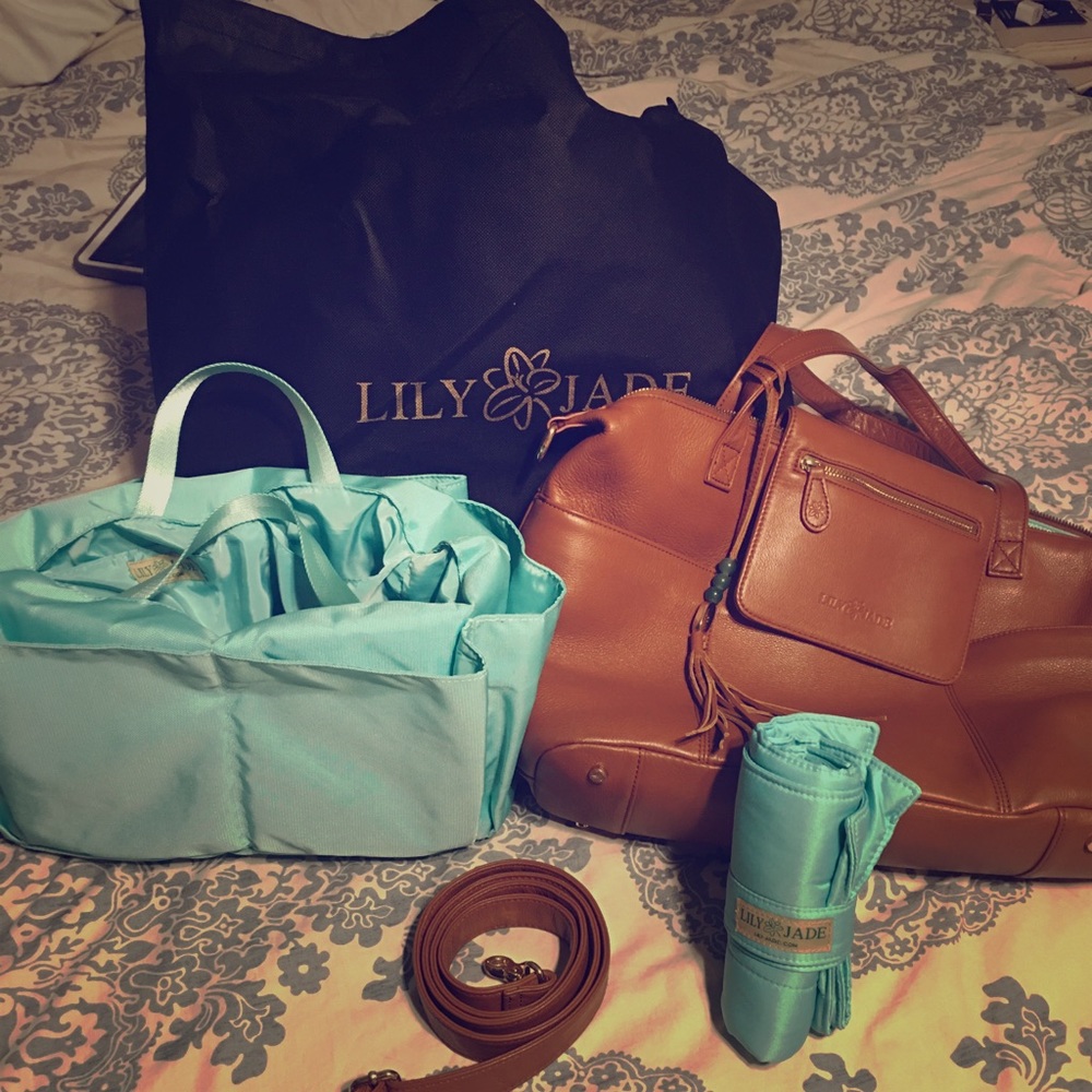Lily Jade Madeline camel and gold